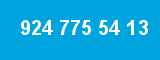 924 775 54 13 924 775 54 13